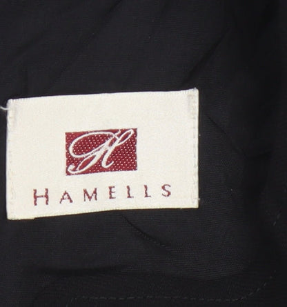 Hamells Women Black UK 16 Knee Length Sheath Dress Flared Sleeve