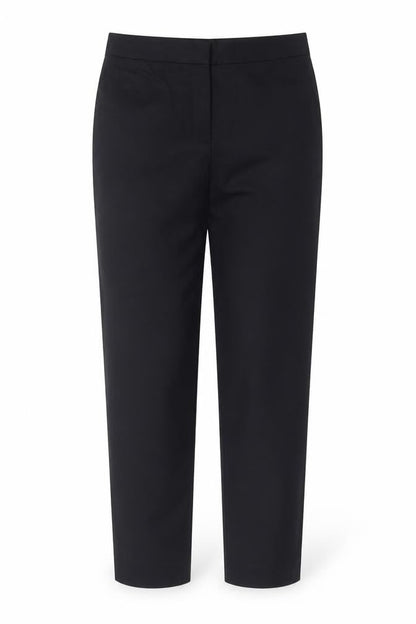 Marks & Spencer Autograph Women’s Black Side Stripe Slim Tapered Trousers UK 6