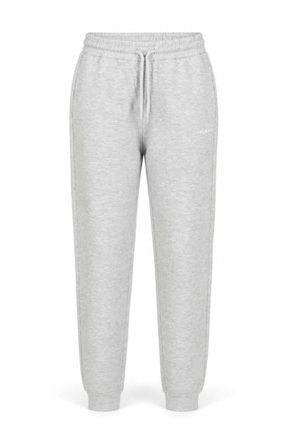 L.A. Gear Women Grey UK 6 Tapered Cuffed Fleece Jogger Sweatpants