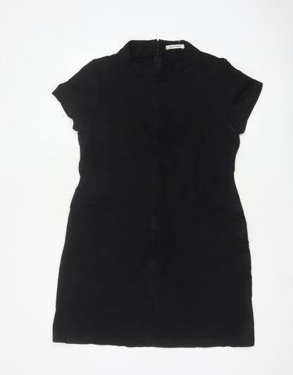 More & More Women Black UK 12 Sheath Knee Length Stretch Dress