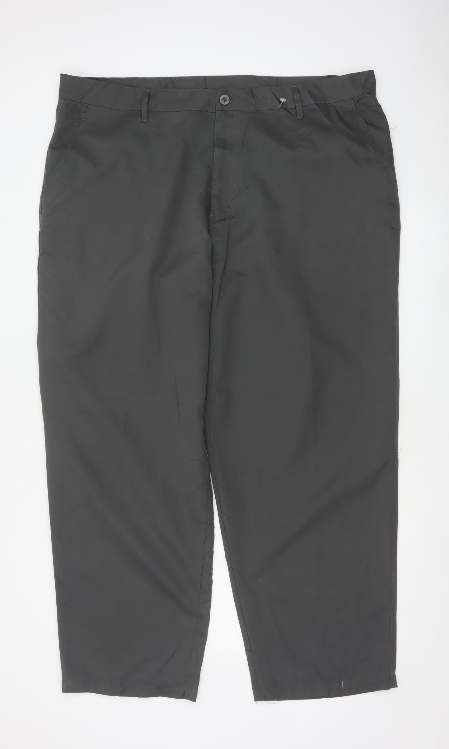 Dunlop Sport Men's Black 44W Regular Straight Golf Trousers