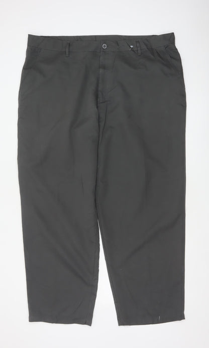 Dunlop Sport Men's Black 44W Regular Straight Golf Trousers