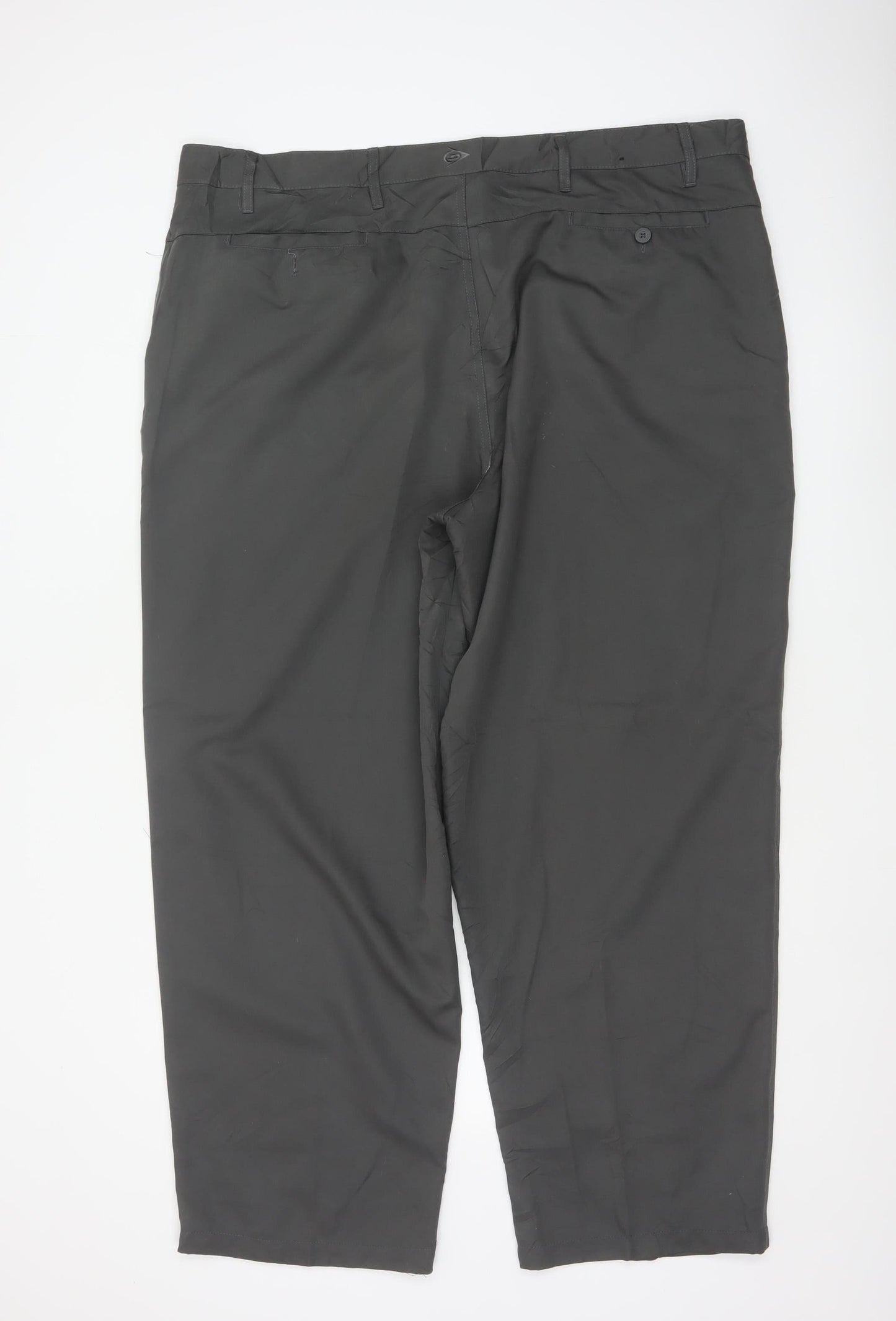 Dunlop Sport Men's Black 44W Regular Straight Golf Trousers