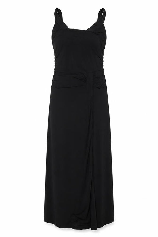 Coast Women’s Black UK 12 Ruched Square Neck Mermaid Maxi Dress