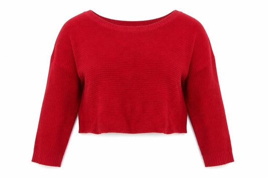 Hollister Women Red M Wrap Cardigan Long Sleeve Cotton Blend Knit