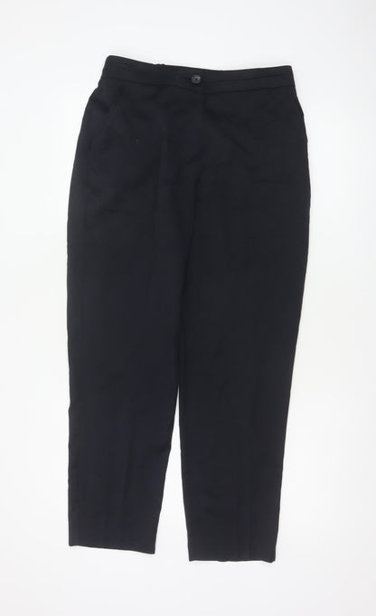 Maine New England Women’s Navy Blue Size 10 Straight Dress Trousers
