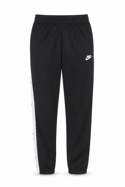 Nike Men’s Black M Jogger Sweatpants White Stripe Logo