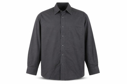 Blazer Shirtmakers Men's Black 15.5 Cotton Rich Long Sleeve Shirt