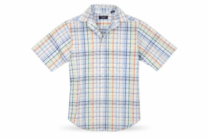 Roundtree & Yorke Men’s Multicoloured Check Cotton Blend Shirt Size S