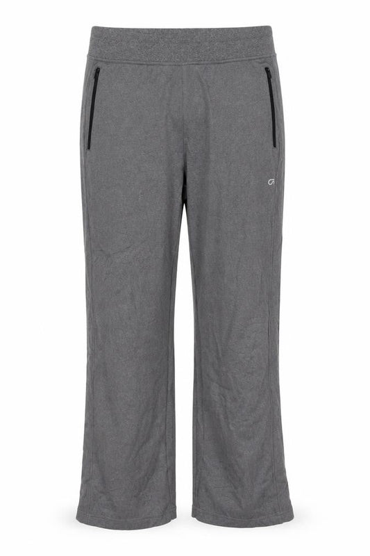 GapFit Men’s Grey M Jogger Track Pants Zip Pockets gDry