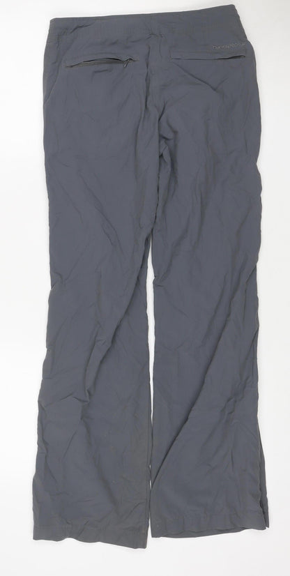 Rarespecies Women’s Grey Size 8 Cargo Trousers Lightweight Zip Pockets