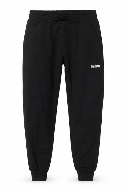 Gymshark Men’s Black S Jogger Track Pants Elastic Waist Zip Pocket