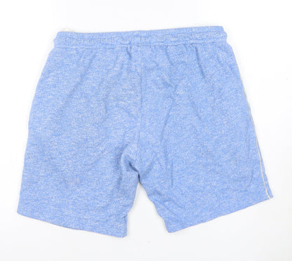 Topman Men’s Blue S Sweat Shorts Drawstring Cotton Pockets
