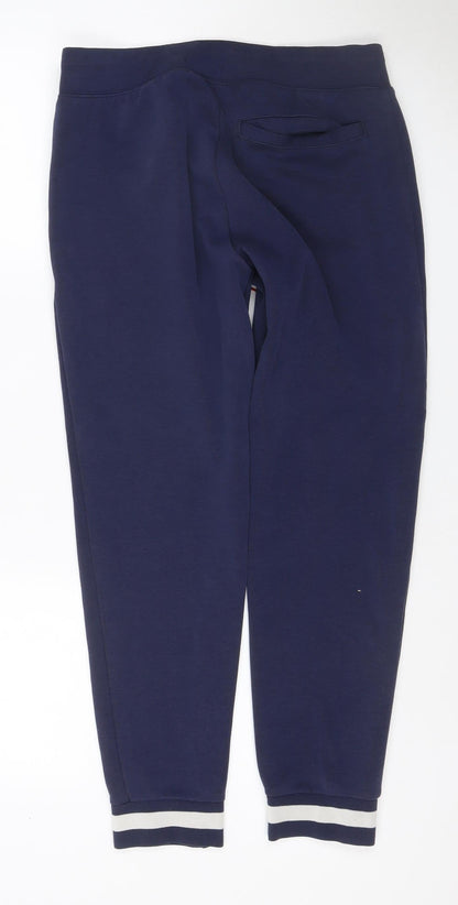 Polo Ralph Lauren Men’s Blue S Jogger Track Pants Logo Drawstring