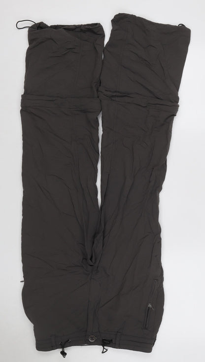 Craghoppers Women’s Black UK 8 Convertible Cargo Walking Trousers