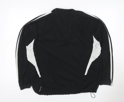 Adidas Men’s Black L Hull City AFC 1/4 Zip Football Sweatshirt