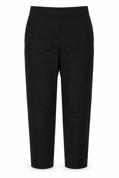 Marks & Spencer Women Black UK 10 Long The Mia Slim Trousers