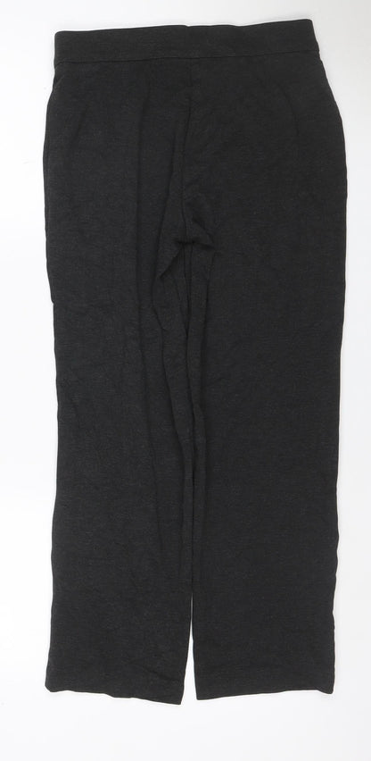 M&S Collection Women’s Black Size 8 Stretch Straight Trousers