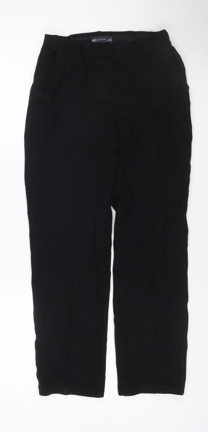 M&S Collection Women’s Black Size 8 Stretch Pull-On Skinny Trousers