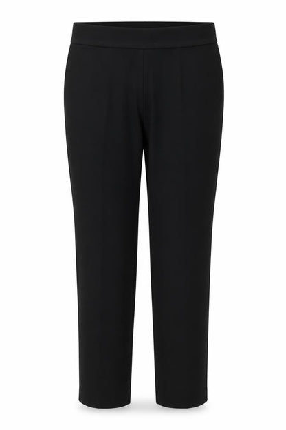 Marks and Spencer Women's Black Size 14 Straight Pull-On Work Trousers