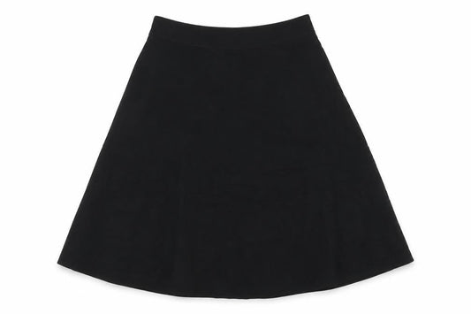 M&S Collection Women’s Black Size 14 Midi Flare Skirt Zip Workwear