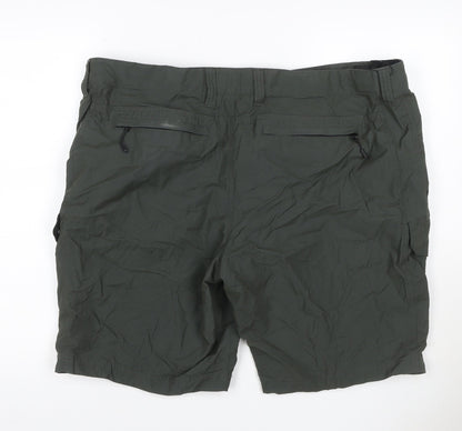 M&S Men’s Olive 44in Cargo Shorts Lightweight Multi Pocket
