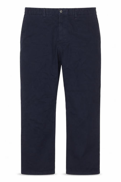 Marks & Spencer Men's Blue 44 Classic Fit Stretch Chino Trousers