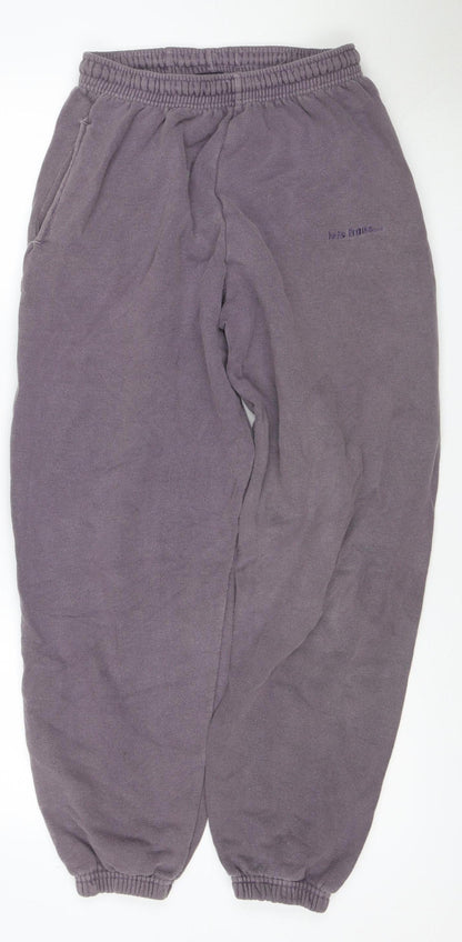 iets frans... Women Grey Fleece Jogger Trousers Size S