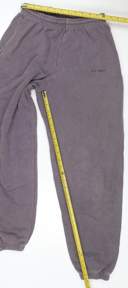 iets frans... Women Grey Fleece Jogger Trousers Size S