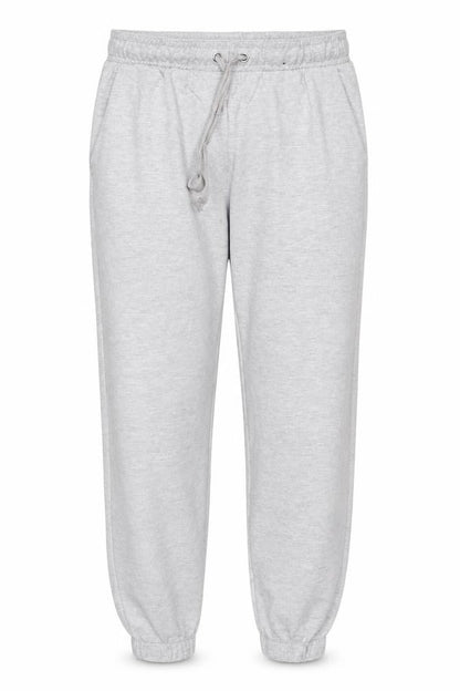 Marks and Spencer Women Grey Size 12 Cotton Jogger Sweatpants