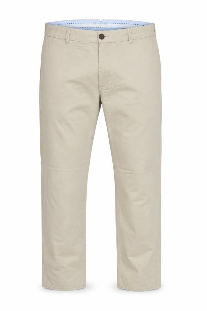 Crew Clothing Co. Men’s Beige 34 Regular Cotton Chino Trousers