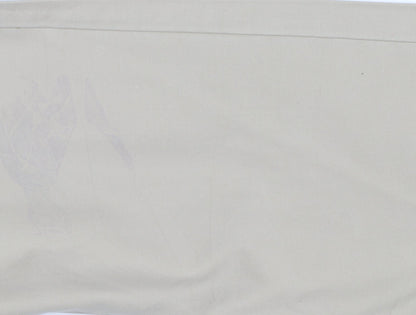 Crew Clothing Co. Men’s Beige 34 Regular Cotton Chino Trousers