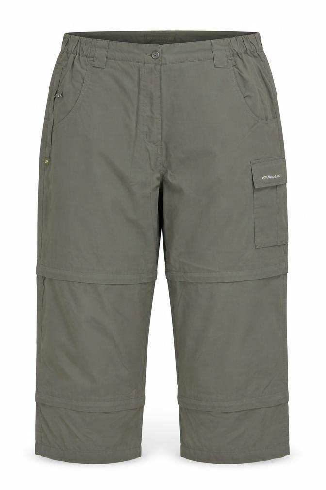 Mountain Life Women’s Grey Size 16 Convertible Cargo Trousers