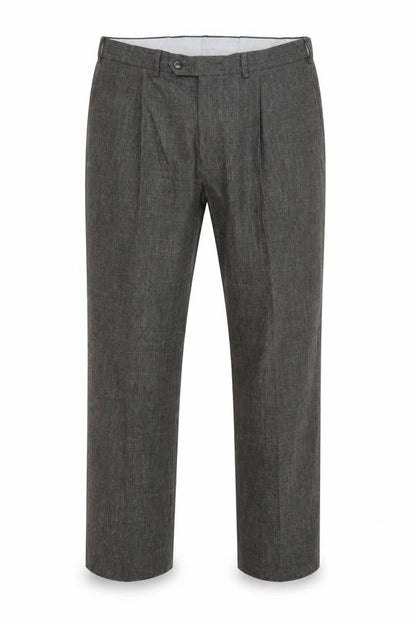 Marks & Spencer Men Grey 36 29 Straight Dress Trousers