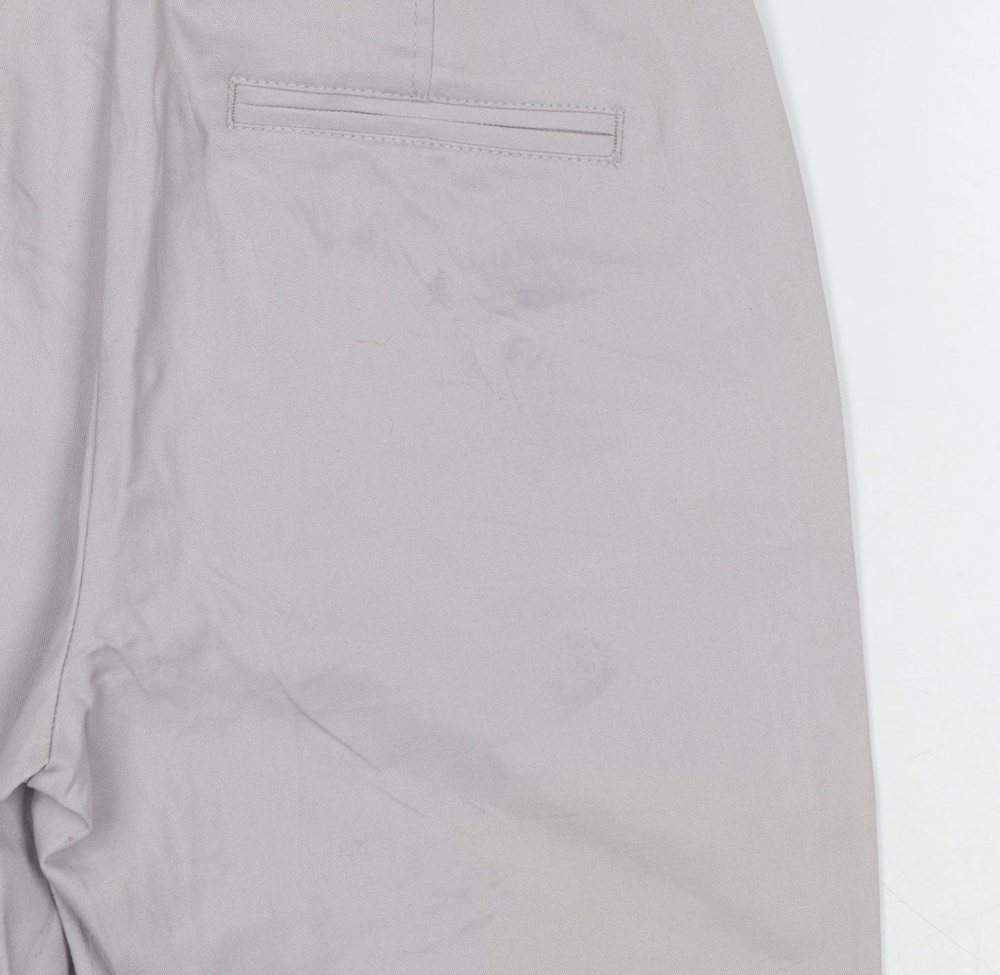 Wallis Women’s Grey UK 10 Tapered Cotton Stretch Work Trousers