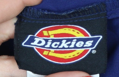 Dickies Men’s Blue XL Cargo Workwear Trousers Elastic Waist