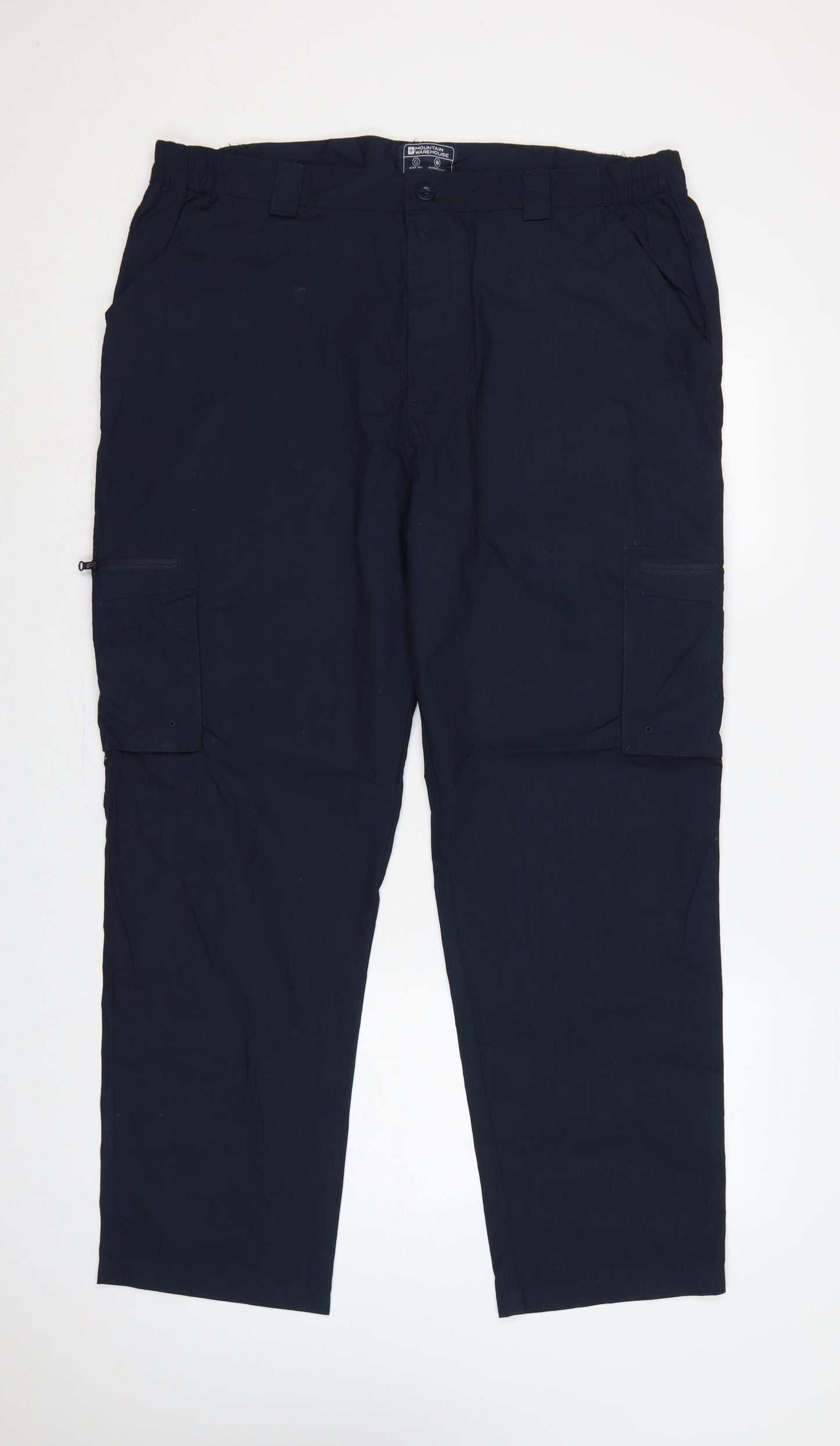 Mountain Warehouse Women’s Blue Cargo Trousers Size 38 Quick Dry