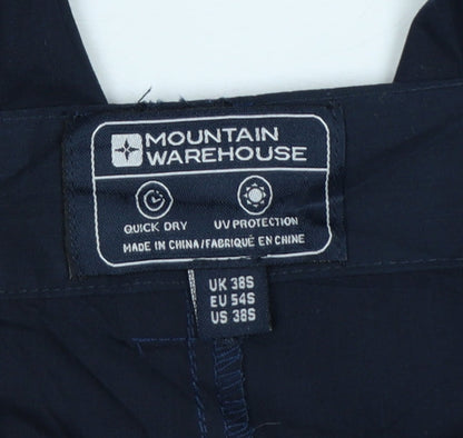 Mountain Warehouse Women’s Blue Cargo Trousers Size 38 Quick Dry