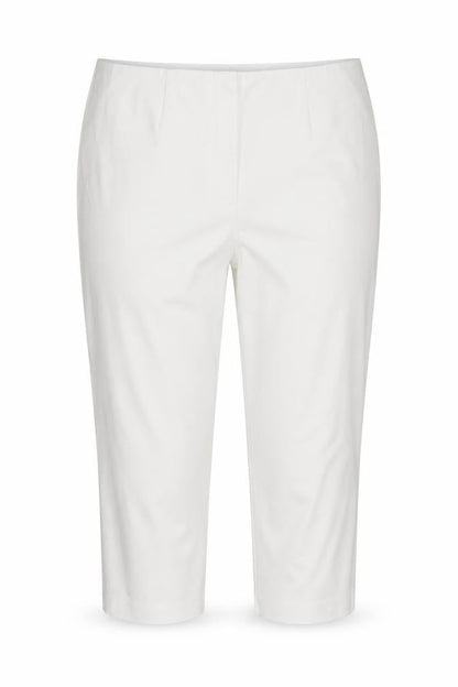 Marks & Spencer Women White UK 22 Regular Ankle Straight Trousers