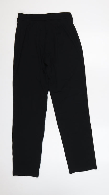 Marks and Spencer Women Black UK 10 Long High Rise Stretch Leggings