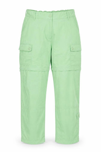 Marks & Spencer Women’s Green UK 16 Convertible Cargo Trousers Elastic Waist