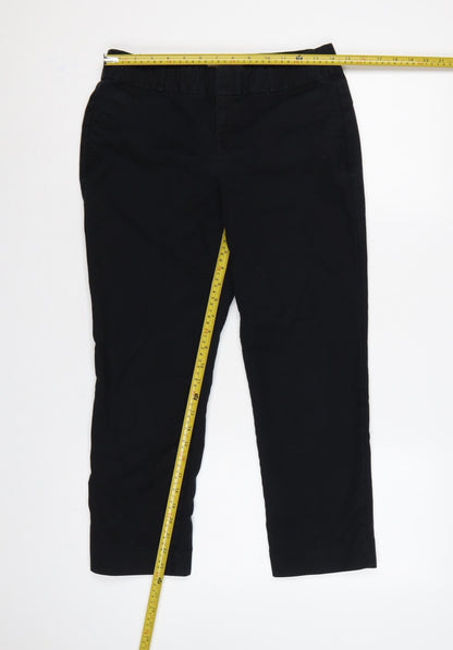 Banana Republic Women’s Black Size 6 Martin Fit Tapered Work Trousers