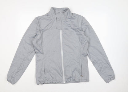 Slazenger Women’s Grey UK 14 Full Zip Lightweight Windbreaker Jacket