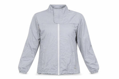 Slazenger Women’s Grey UK 14 Full Zip Lightweight Windbreaker Jacket