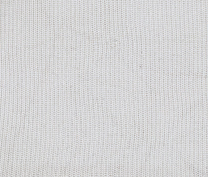Marks and Spencer Women Ivory L Rib Knit Roll Neck Jumper