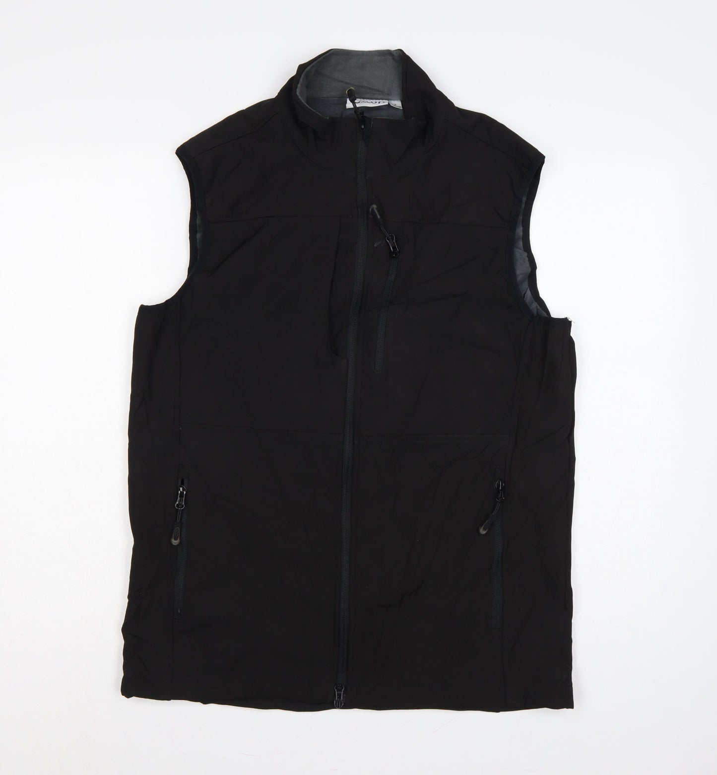 33,000ft Men’s Black M Softshell Full Zip Bodywarmer Waistcoat