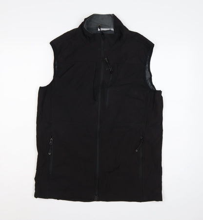 33,000ft Men’s Black M Softshell Full Zip Bodywarmer Waistcoat