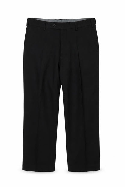 Marks & Spencer Men's Black 36 Regular Dress Trousers 29in Straight