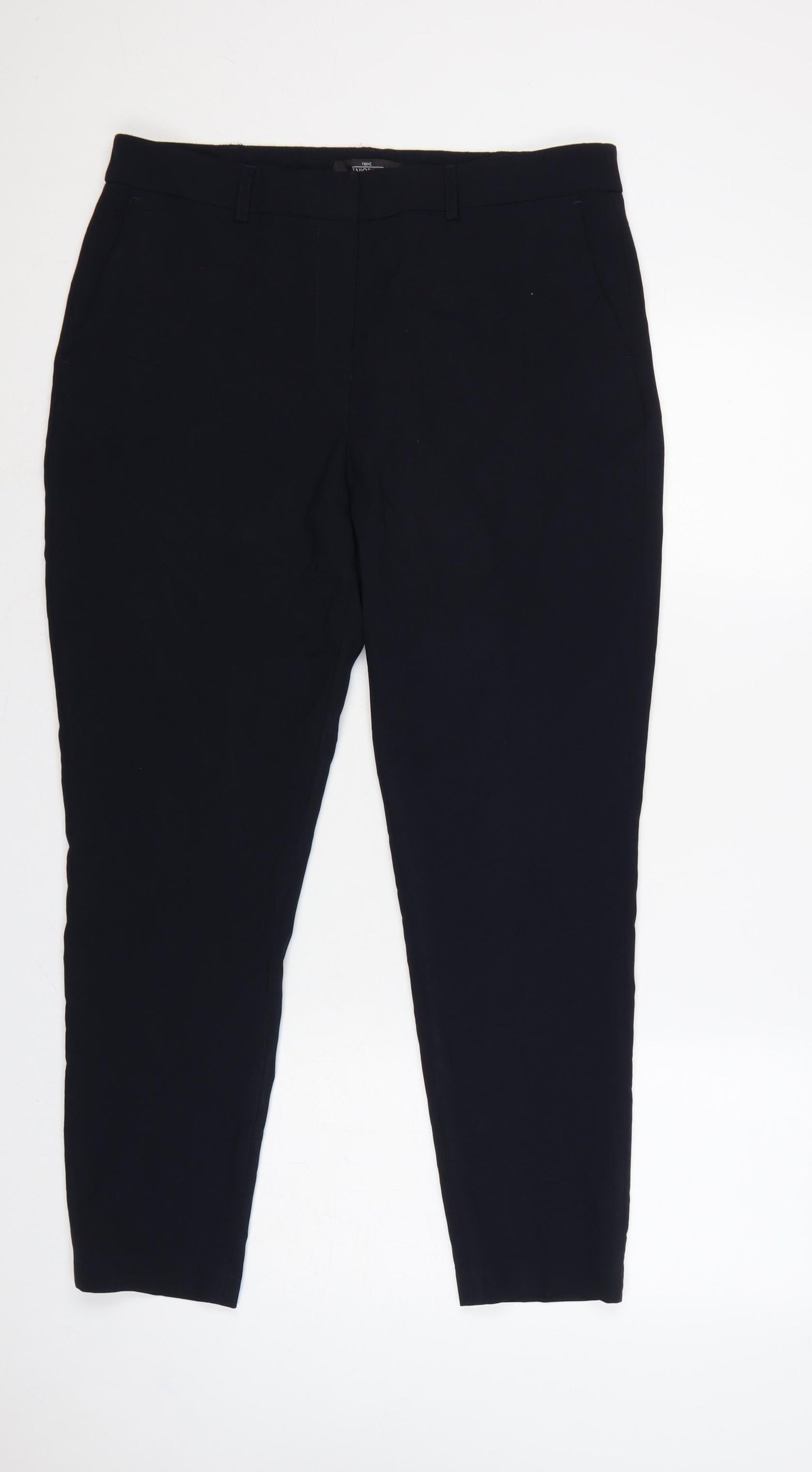 Next Women’s Black UK 14 Regular Tapered Tailored Dress Trousers