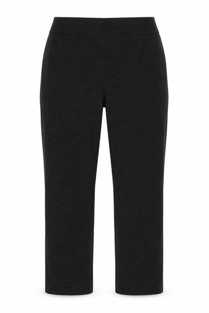 Marks & Spencer Women’s Black UK 16 Short Pinstripe Stretch Leggings
